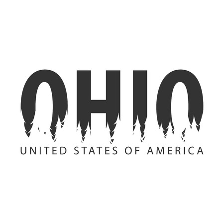 Ohio United States of Americaのイラスト素材
