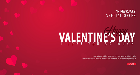 Valentines day sale design idea.のイラスト素材