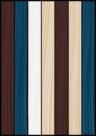 Wooden Texture background with planks For Your Designのイラスト素材