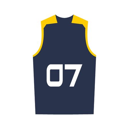 Basketball jersey, shorts, template for basketball club. Sport uniform.のイラスト素材
