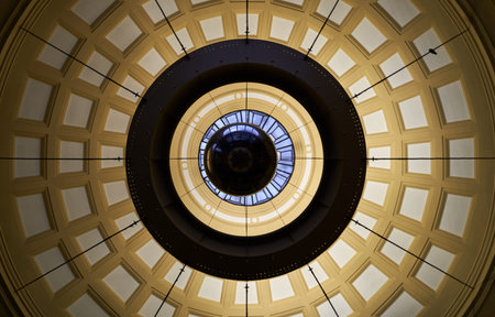 Train station in Barcelona, Spain.