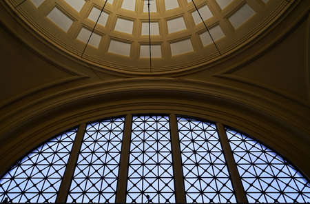 Train station in Barcelona, Spain.の写真素材
