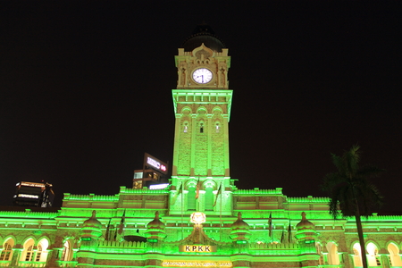 Dataran Merdeka Sultan Abdul Samad buildingのeditorial素材