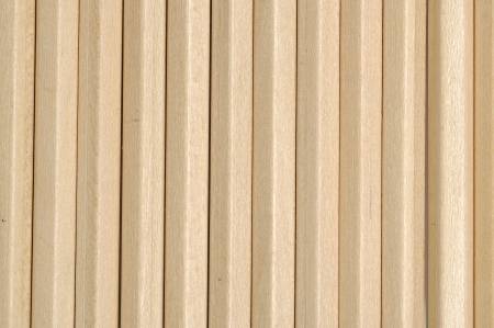 Wooden pencils for education or creativity background conceptの写真素材