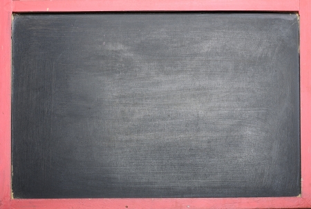 Empty black chalkboard texture. You  can put your design on the chalkboardの写真素材