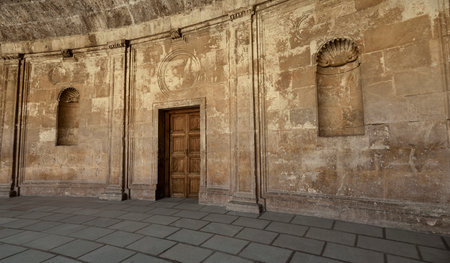 Image of alhambra palace, granada, spainのeditorial素材