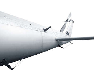 Airplane isolated over white backgroundの写真素材