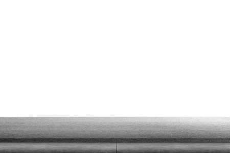 Close up view of a street isolated over white backgroundの写真素材