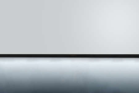 Floor with white wall background