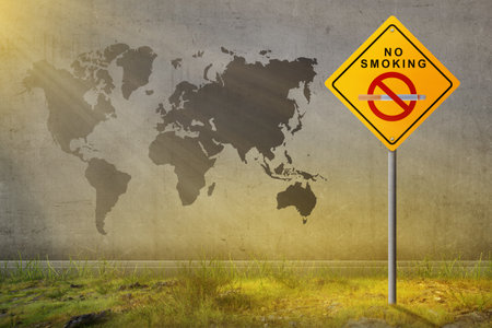 Stop Smoking. World No Tobacco Day Conceptの写真素材