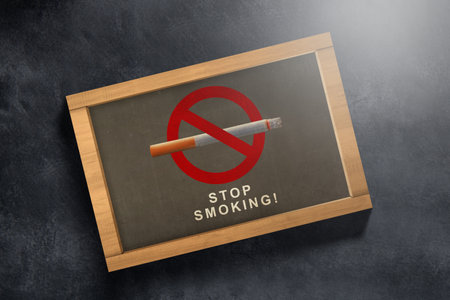 Stop Smoking. World No Tobacco Day Conceptの写真素材