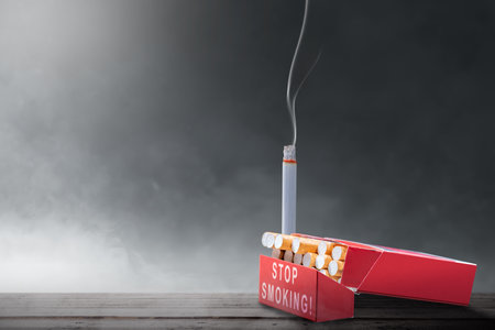Stop Smoking. World No Tobacco Day Conceptの写真素材