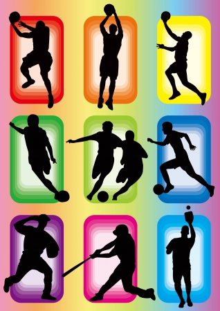 sport basketball soccer baseball icon sport basketball soccer baseball icon
