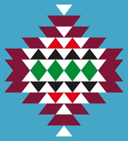 Historical drawings of Saudi Arabia. An old drawing of tents, boards, walls and clothing, pattern background VECTORのイラスト素材