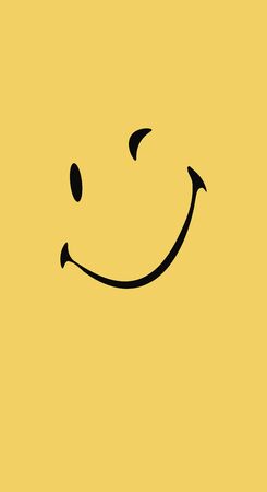 Winking smiley face . Smile icon  Vector Template Designの写真素材