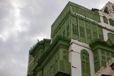 old house in al balad historic place jeddah saudi arabiaのeditorial素材
