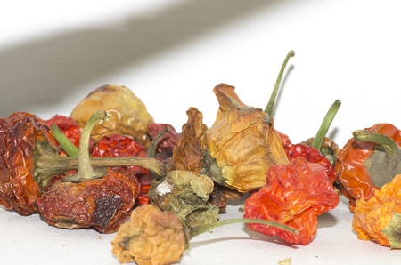 dry chili peppers