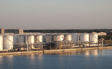 chemical plant in north europeのeditorial素材