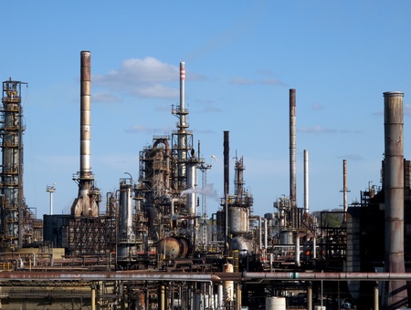 chemical plant in north europeのeditorial素材