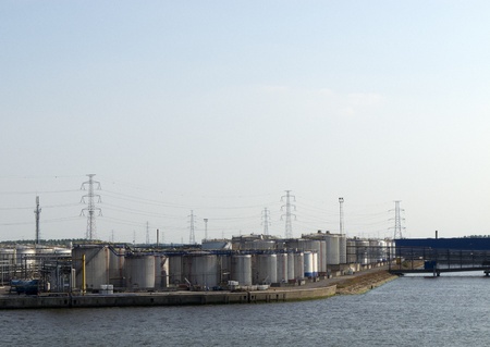 chemical plant in north europeのeditorial素材