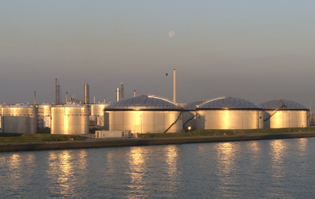 chemical plant in north europeのeditorial素材