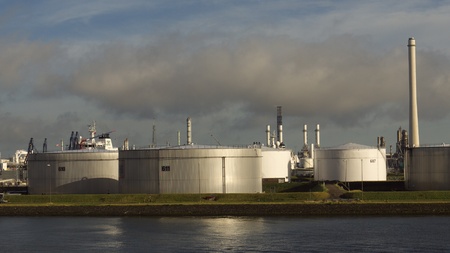 chemical plant in north europeのeditorial素材
