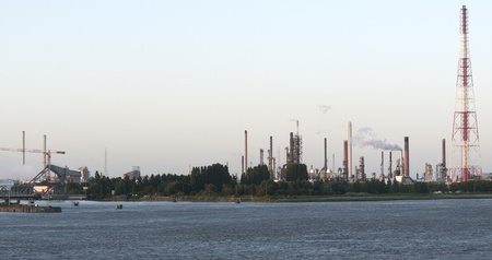 chemical plant in north europeのeditorial素材