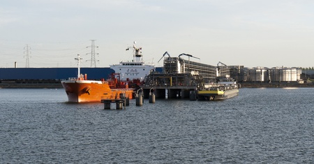 chemical plant in north europeのeditorial素材