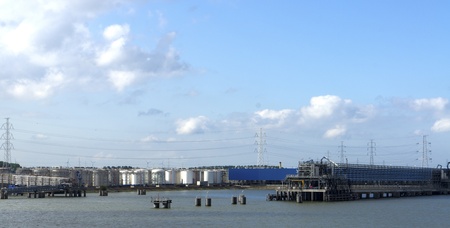 chemical plant in north europeのeditorial素材