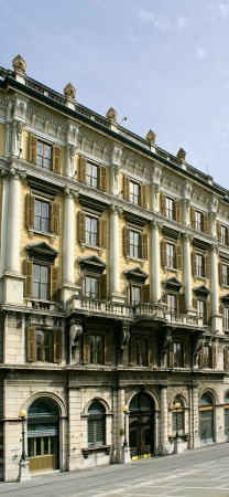 beautiful palace in trieste のeditorial素材