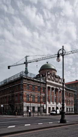 trieste a very beautiful town in italy          の写真素材