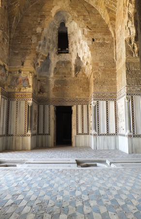 old castle of zisa in palermo , italyのeditorial素材