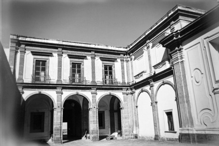 photo of the certosa church in the town of naplesの写真素材