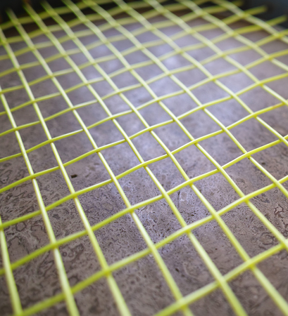 Tennis Strings Close-Up of my racket