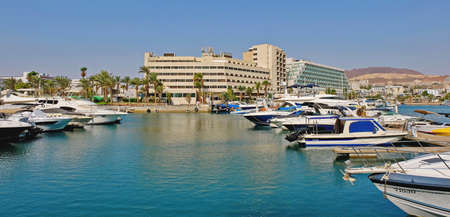 Eilat, Israel, August 12, 2017.
Eilat is located on the shores of the Red Sea.
A great place for recreation and water tourism.のeditorial素材