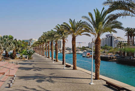 Eilat, Israel, August 12, 2017.Eilat is located on the shores of the Red Sea.A great place for...