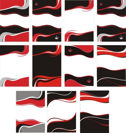 background in it is black &amp, red scale のイラスト素材