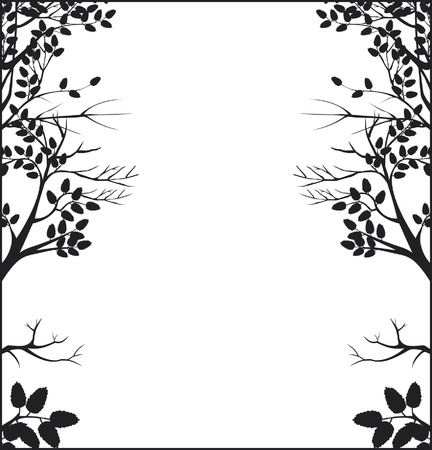 frame tree のイラスト素材