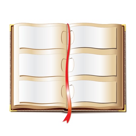 Open bookのイラスト素材