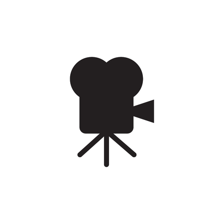 Movie Camera. Movies and cinema. Vector illustrationのイラスト素材