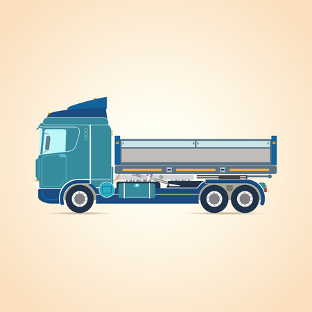 Truck. illustrationのイラスト素材