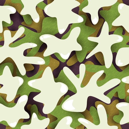 Seamless pattern, fabric, style khaki, vectorのイラスト素材