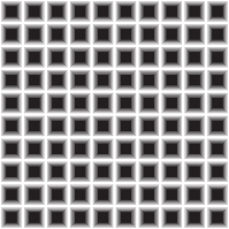 Abstract pattern in geometric form, black and white. Illustrationの写真素材