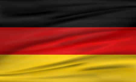 Flag of Germany. Flag illustrationの写真素材