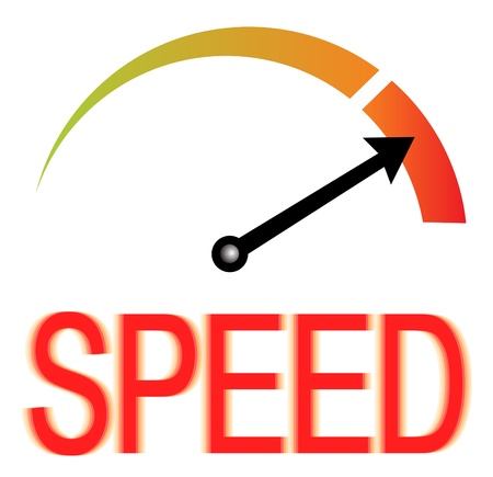 Speed Speedometerのイラスト素材