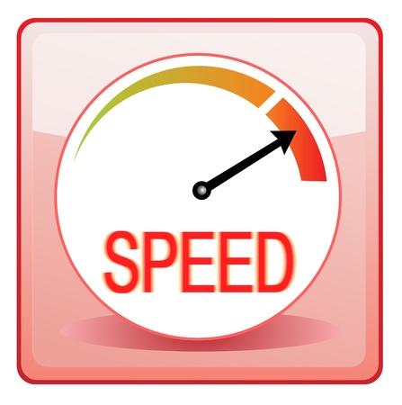 Speed Speedometerのイラスト素材