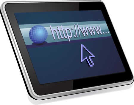 Tablet computer のイラスト素材