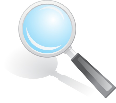 Magnifying glass のイラスト素材