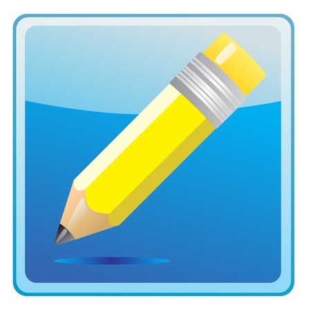 Color pencil iconのイラスト素材