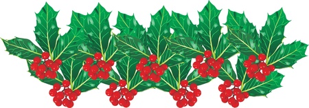 christmas mistletoeのイラスト素材